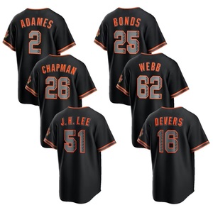 CHARR INDUSTRIES - Nombre del Equipo Personalizado Bordado de la Mejor Calidad # 16 Rafael Devers # 51 Jung Hoo Le # 26 Matt Chapman Pantalón Corto Negro - Product Image 4