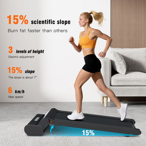 Meilleur tapis de course électrique, mini tapis de marche professionnel portable inclinable avec inclinaison automatique pour la maison et le bureau - Product Image 4