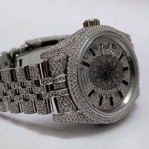 Reloj Splendid Diamond para Hombre, Analógico de Cuarzo, Caja de Lujo, Números Romanos, Cierre Oculto, Cristal de Zafiro de 28 mm, Movimiento ETA, Resistente al Agua 10 m - Product Image 3