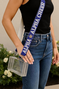 สายกระเป๋าสะพายไหล่แบบไขว้ลายเสือดาวใหม่ ขนาด 3.8 ซม. ประดับด้วยลูกปัดนิกเกิลวิบวับ พร้อมลายปั๊มนูน - Product Image 4