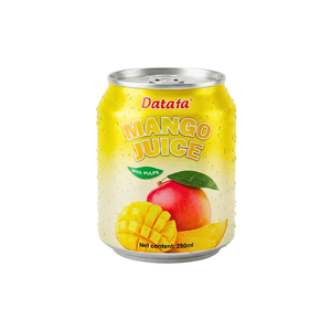 Jugo de Fruta de Vietnam de Alta Calidad, OEM/ODM, Lata Estándar de 250 ml, Jugo de Mango con Pulpa Real, Marca Privada - Product Image 1