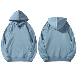 Sports Homme Mens Hoody Thick 100% Combed Cotton Pullover Hoodie French Terry Heavy Weight Cotton 320GSM Heavyweight Sweatshirt - Product Image 3