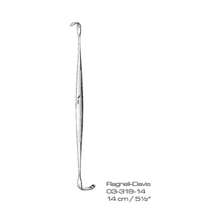 เครื่องมือผ่าตัดแบบดึงกล้ามเนื้อ Ragnell-Davis ขนาด 14 ซม. 5½ นิ้ว 8x4 มม. 15x5.5 มม. แบบใช้มือสำหรับการผ่าตัดทั่วไป ระดับ Class I ได้รับการรับรองมาตรฐาน CE - Product Image 5