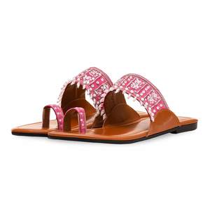 Rosa EC0208 Sandalias de tacón de lujo Chappal elegante - Product Image 3