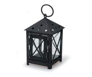 Best Decorative Unique Metal & Glass Shiny <b>Black</b> Candle <b>Lantern</b> Classic Design Candle Holder <b>Lantern</b> For Home Decor - Product Image 4