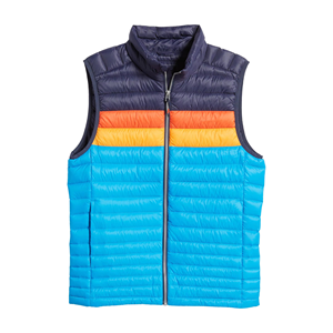 Duty Winter <b>Men</b> Reversible Waterproof Puffer <b>Vest</b> Breathable Custom Design Adjustable Vintage Style Hooded 3D Embroidery Custom - Product Image 5