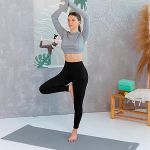 Leggings Deportivos para Mujer, de Alta Elasticidad, Sin Costuras, Pantalones de Yoga, Compresión, Ropa Deportiva, Transpirables - Product Image 6