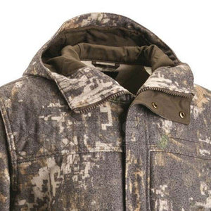 Chaqueta de Caza para Hombre, de Invierno, para Exteriores, de Lona, Transpirable, Ligera, Aislante, Resistente a la Intemperie, para Senderismo y Aventuras - Product Image 6