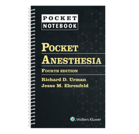 Anesthésie de poche (Carnet de poche) Quatrième édition - Édition éducative brochée 655 pages Impression par sublimation (Vente en gros)