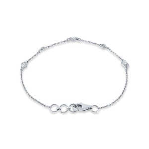 Bracelet en diamant délicat Bracelet élégant avec des pierres complexes - Product Image 4