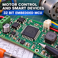 Microcontrôleur STM32F030K6T6 32 bits en stock, CI 48 MHz, 32 Ko Flash, LQFP32, circuit intégré de contrôle embarqué pour la fourniture de BOM