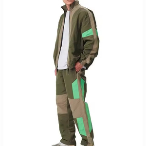 Premium Windbreaker Tracksuit <b>Men</b> <b>Lightweight</b> Waterproof Sportswear <b>Jacket</b> and Pants Set Breathable Outdoor Training Wear - Product Image 6
