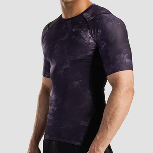 Camiseta Deportiva de Manga Larga Personalizable para Hombre, Compresión, Tejido Ecológico, Secado Rápido, Protección UV, Impresión Digital - Product Image 1