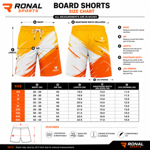 Fournisseur professionnel de shorts de bain pour hommes - Shorts de bain extensibles à séchage rapide personnalisables avec impression par sublimation pour le surf - Product Image 6