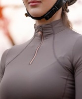 Nouveauté 2026 : Haut de compression à manches longues pour l'équitation, design tendance, en tissu durable, anti-humidité et séchage rapide, style western