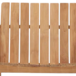 Chaise d'extérieur minimaliste pliable avec structure en teck pour la décoration de la maison et l'ameublement de jardin - Product Image 6