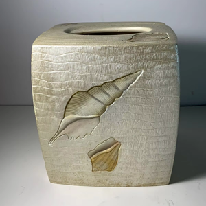 Boîte à mouchoirs multifonctionnelle vintage en résine, fabrication artisanale, prix abordable, provenance fabricant indien. - Product Image 1