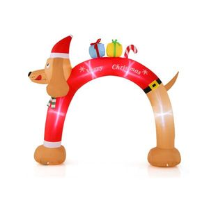 Arco Gonfiabile Natalizio da 2,4 Metri per Decorazioni Esterne Festive del Giardino - Product Image 1
