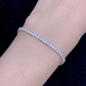 Export Quality Moissanite Diamond Studded Square <b>Bracelets</b> for Unisex Hip Hop Moissanite <b>Bracelets</b> For Wholesale Purchase - Product Image 1