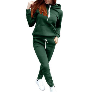 Ladies <b>Short</b> Sleeve Sports Top And <b>Trouser</b> Set Custom Made Wholesale Apparel Jogger Pants Set Long Sleeve Tracksuit - Product Image 1