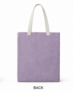 Bolsa de compras de lona con asas y logotipo personalizado, bolsa de algodón de alta calidad para ropa de bebé, con bolsillo exterior, ideal para regalo. - Product Image 3