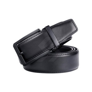 Venta Directa de Fábrica, Cinturones de Cuero Vacuno Genuino Hechos a Medida, Hebilla de Aleación, Diseño Sólido Ecológico, Alta Calidad - Product Image 4