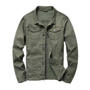 <b>Men</b> Denim <b>Jean</b> Jacket Premium Brand Export Quality, Street Style Plain Blue Acid Wash Panel <b>Work</b> Denim Jacket <b>Men</b> - Product Image 1