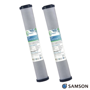 Filtre de réduction du chlore, charbon actif, filtre à bloc de carbone de 20 pouces, vente en gros - Product Image 1