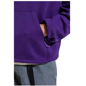 Wholesale 100% cotton Oversized <b>for</b> Print Autumn Plain Dyed Fleece <b>Turtleneck</b> Folded Hem Casual Pullover Sweatshirt <b>Men</b> - Product Image 4