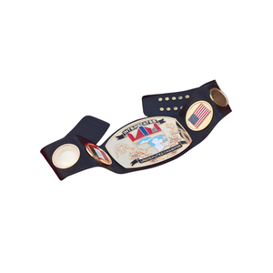Ceinture de champion incontestée Interstates, drapeau USA Mexique, ceinture de championnat de lutte personnalisable, édition de collection - Product Image 6