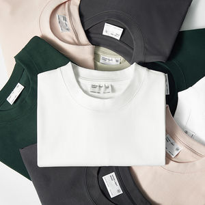 T-shirt personnalisé pour homme, surdimensionné, 100% coton, taille plus, tee-shirt ample et confortable, streetwear DTG, 300 g/m², t-shirt pour homme - Product Image 4