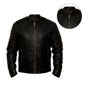 Meilleur prix Veste de moto XL personnalisée pour équipe de course pour hommes de haute qualité en cuir véritable respirant et à séchage rapide - Product Image 5