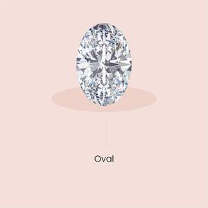 Bijoux Anster, diamant ovale de 3 carats cultivé en laboratoire, certifié IGI, D VS1, diamant ovale cultivé en laboratoire CVD - Product Image 1