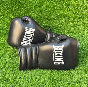 Gants d'entraînement unisexes en cuir véritable de haute qualité, légers et personnalisés, pour MMA, kickboxing et Muay Thai, à lacets. - Product Image 5