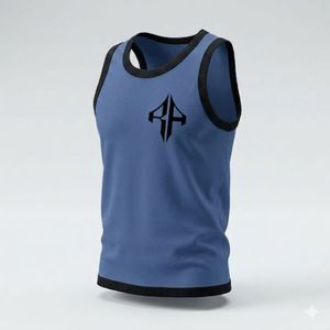 Style décontracté, qualité supérieure, design personnalisé, technique d'impression, matière 100% coton, débardeur pour homme par RIVIAN ATLANTIC - Product Image 6