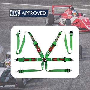 Cinturón de Seguridad Deportivo de 6 Puntos para Carreras, FIA 8853-2016, SFI 16.1, TBRACING SPORT S, Fabricación OEM/ODM - Product Image 1