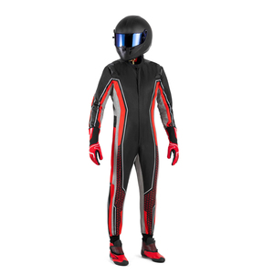 Traje de kart de doble capa ligero de la mejor calidad con logo personalizado, ropa de carreras de kart transpirable y ligera, traje de kart de alta calidad - Product Image 2