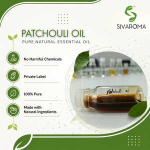 Huile essentielle de patchouli 100 % pure distillée à la vapeur en vrac pour les fabricants de parfums, les entreprises de produits cosmétiques et les soins personnels - Product Image 2