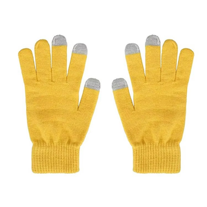 Guantes de Invierno Rosados con Pantalla Táctil, Punta Metálica, Largos hasta la Muñeca, Estilo Sencillo, Uso Diario, Cálidos - Product Image 2