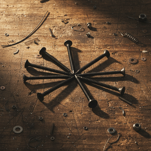 Tornillo para paneles de yeso de acero al carbono PDC Modelo 9, Clase 8.8, con punta de taladro de rosca estándar, autorroscante, cabeza Pan/Bugle Phillips, pulgadas/métrico - Product Image 1