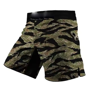 Tenue de combat MMA 2026 : Rashguard, T-shirt, Short – Ensemble de lutte pour hommes, entraînement et compétition en salle de sport – 100 % polyester, séchage rapide, coupe ajustée - Product Image 2