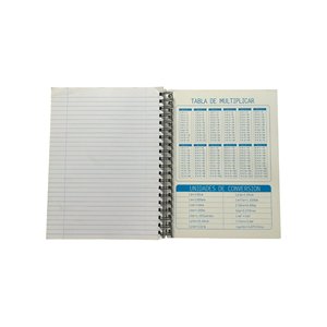Carnet à spirale à pages lignées sur le thème de l'<span class=keywords><strong>action</strong></span> de voiture de course avec calendrier de classe et table de multiplication - Product Image 4