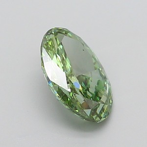 Diamant ovale de 2,54 carats, vert vif fantaisie, certifié IGI, cultivé en laboratoire, clarté VS2, polissage excellent, pierre précieuse de luxe - Product Image 4