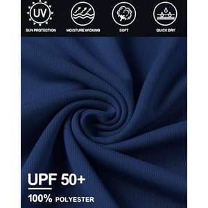 Polo de manga larga para hombre – Secado rápido, absorción de humedad, ligero, para golf y uso casual - Product Image 6