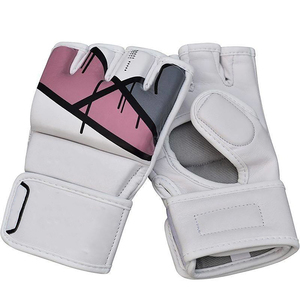 Guantes Profesionales de MMA de Cuero Genuino de 4oz, Unisex para Adultos, Transpirables, para Artes Marciales Mixtas - Product Image 5