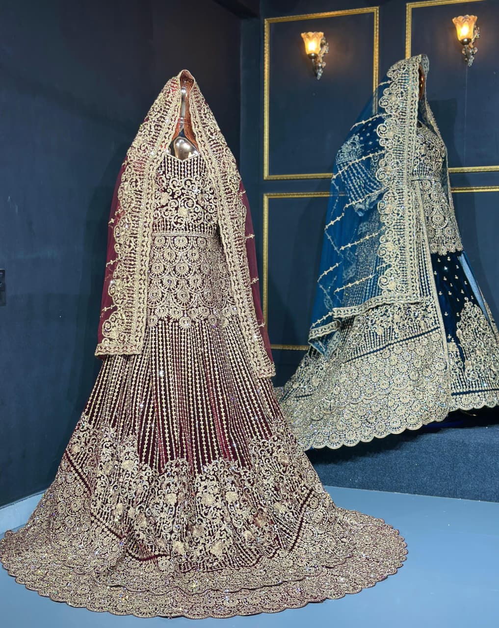 Lehenga Cholis Lacha In Amazon Lacha Style Lehenga Elegant Indian
