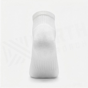 Crew <b>Socks</b> Geometric Pattern Blue Breathable Running <b>Socks</b> for Adults Spring Season - Product Image 2