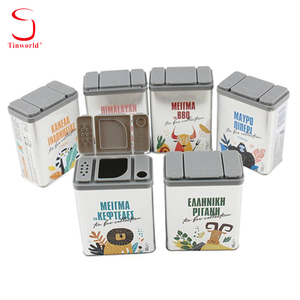 Boîtes en fer blanc de qualité supérieure, personnalisées, de qualité alimentaire, anti-contrefaçon, à l'épreuve des enfants, pour bonbons, menthes et tirelires métalliques - Vente en gros - Product Image 5