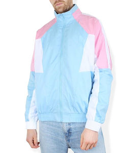 เสื้อแจ็คเก็ตวินด์เบรกเกอร์ไนลอนผู้ชายแบบแห้งเร็ว กันลม มีซิป  รับสกรีนโลโก้ปักลายตามสั่ง - Product Image 1