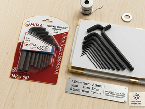 ชุดประแจหกเหลี่ยม HIRA 26471 ขนาด 1.5 มม. ถึง 10 มม. - Product Image 3